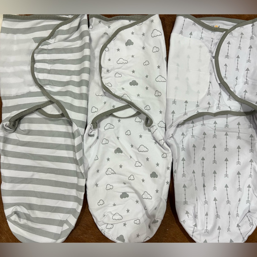 Mama Cheetah swaddle set of 3 small/medium